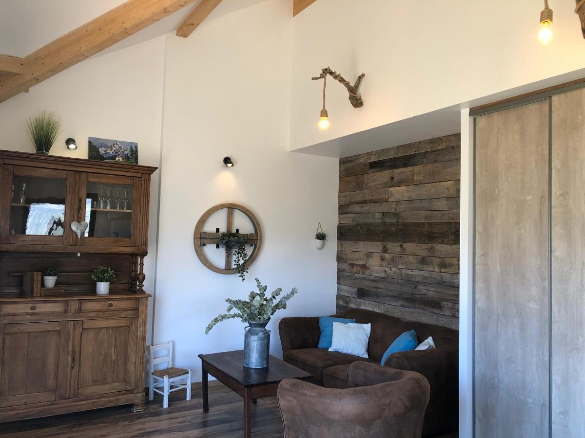 chalet avec vue lac Embrun Extérieur photo